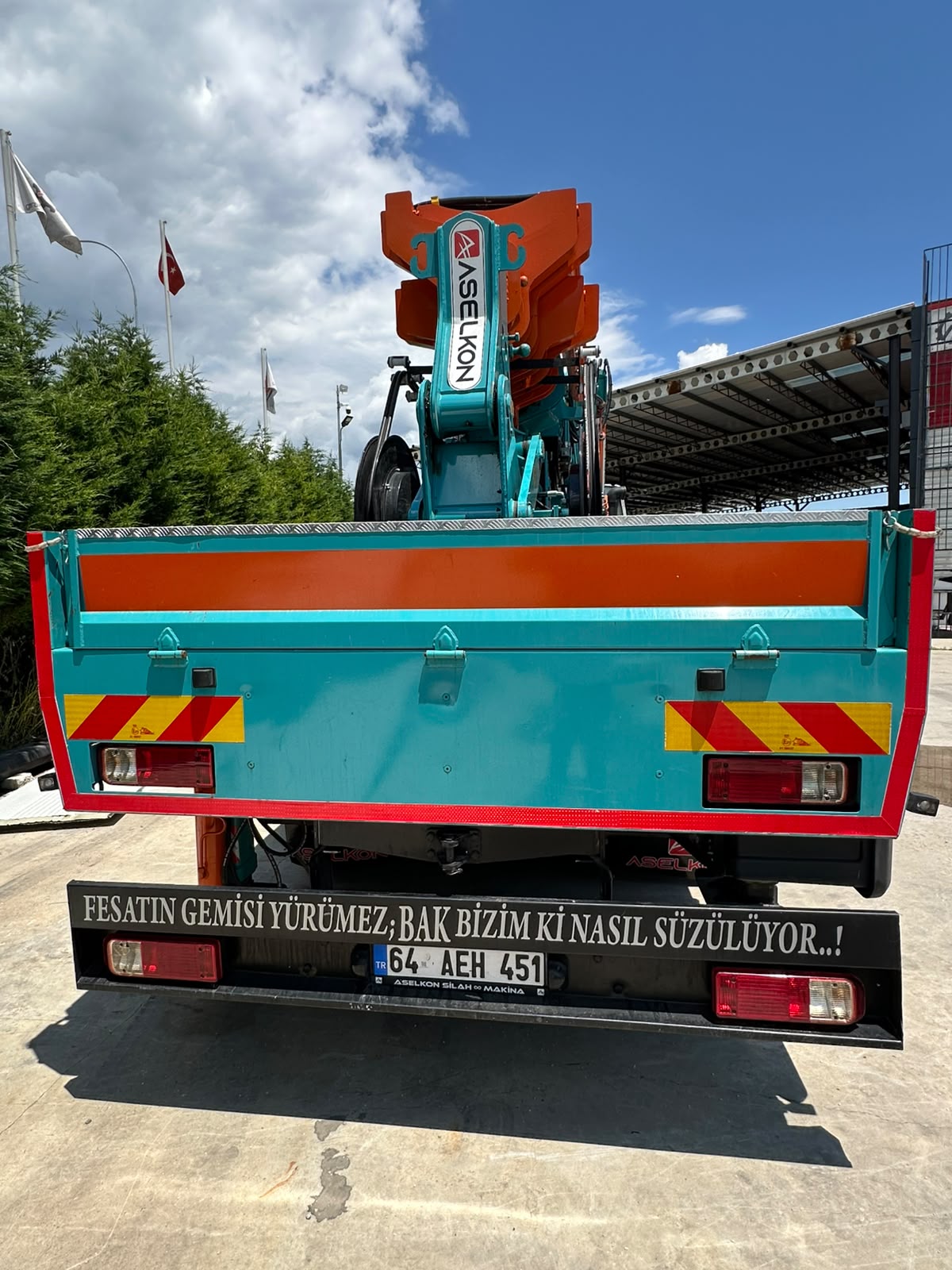 Uşak Kiralık Vinç — BMC Pro 625 Aselkon Vinçli Araç